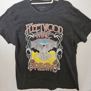 Fleetwood Mac “Dreams” Graphic T-Shirt XL Gray Vintage Style Tee